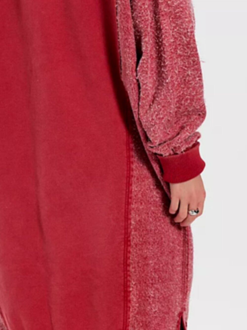 NWT We The Free Dreamy Blue Cardi in Stolen Kiss (Red) - Picture 9 of 13